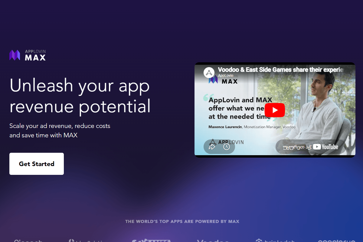 AppLovin MAX logo